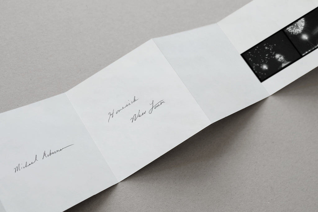 Homesick New York // book + signed darkroom portfolio